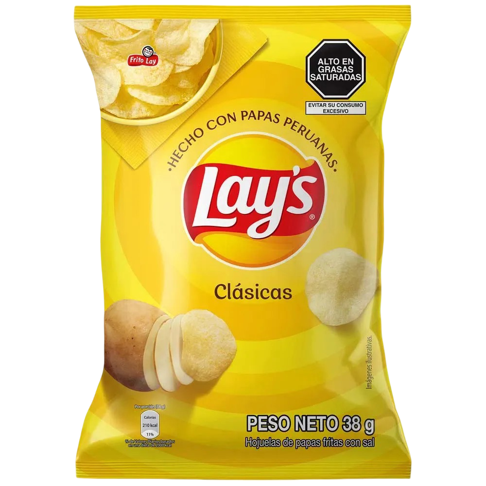 Papas Lays 38g